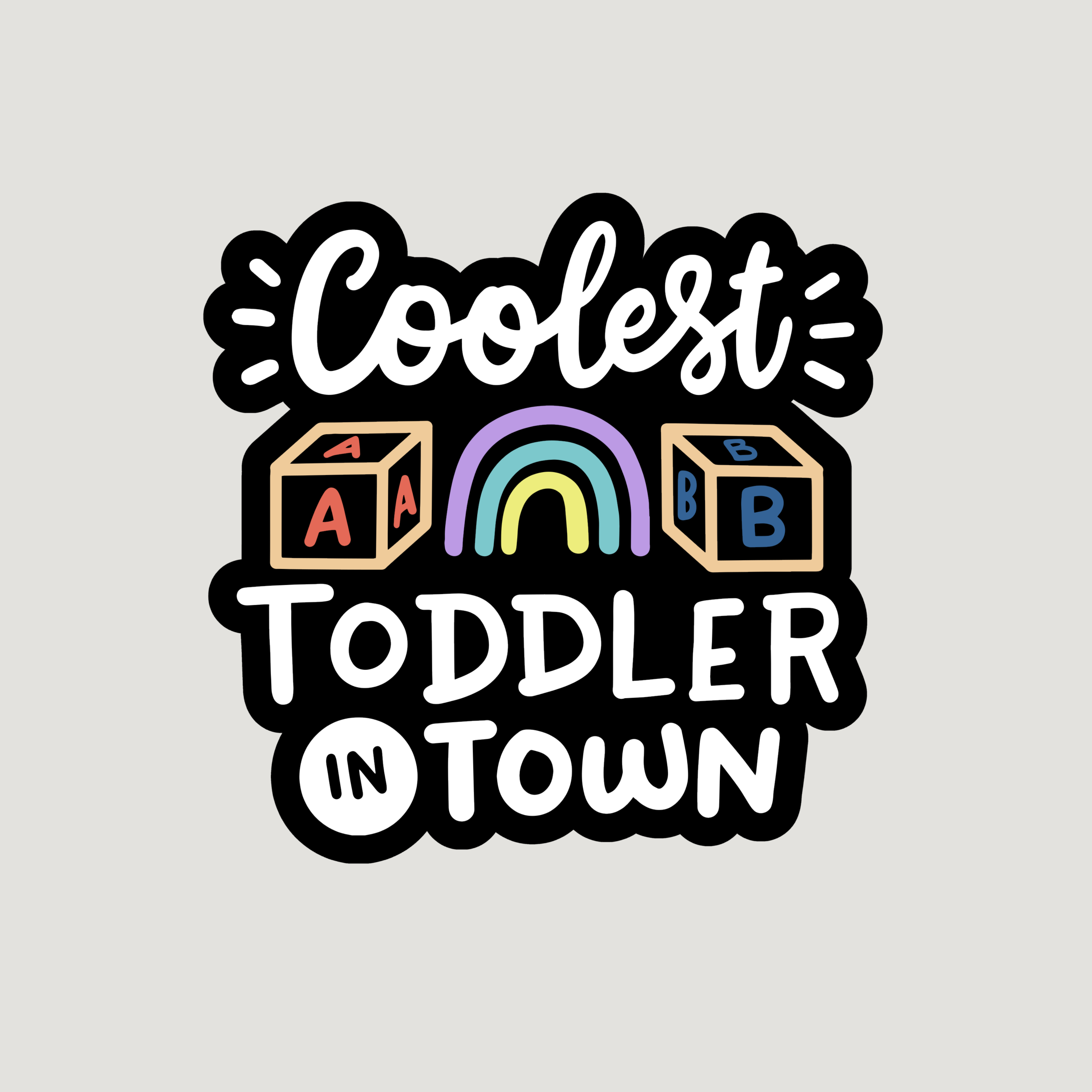 Toddler 'tude Sticker Bundle