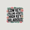 High Key Hilarious Sticker